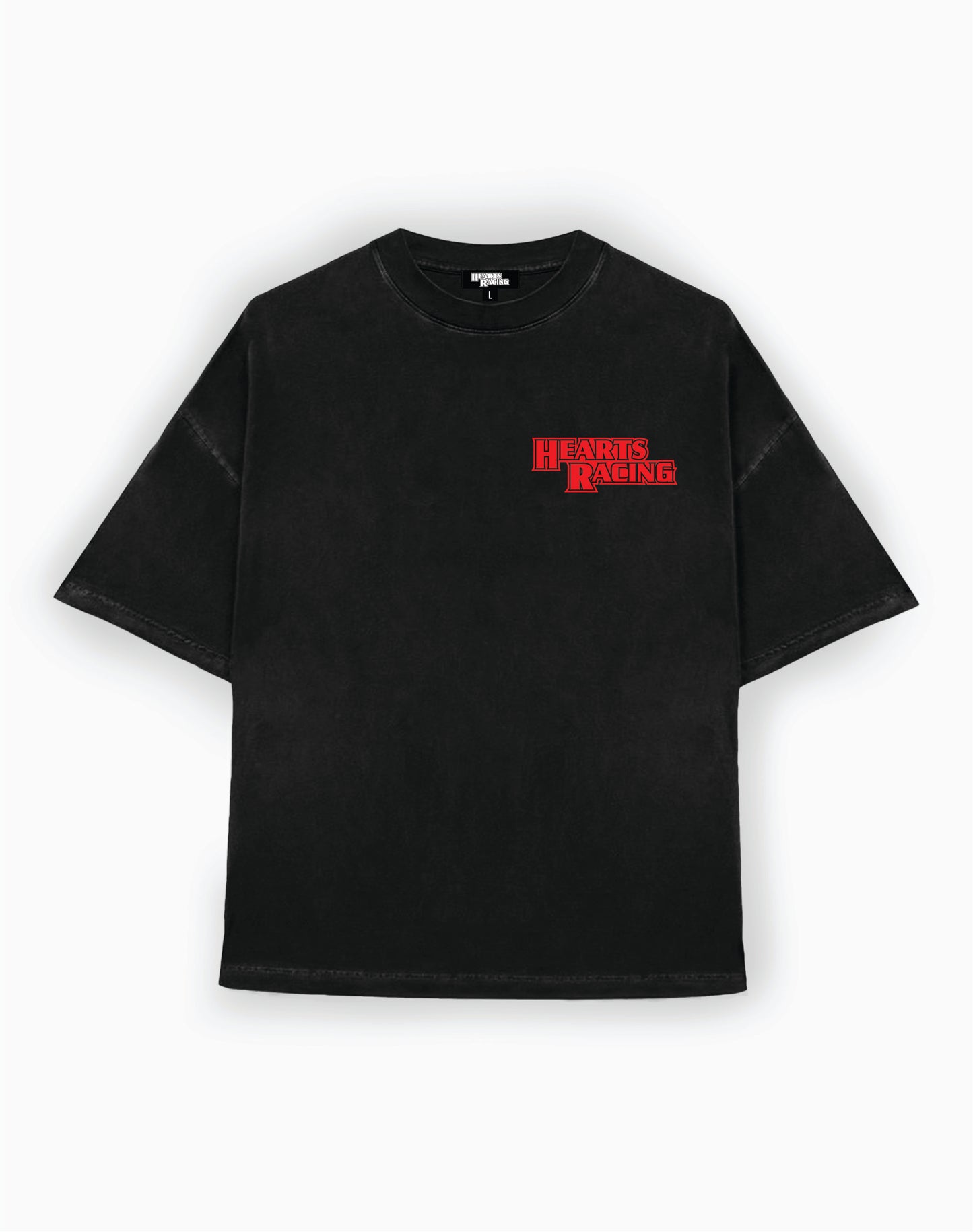 Hearts Racing Crest T-Shirt - Red