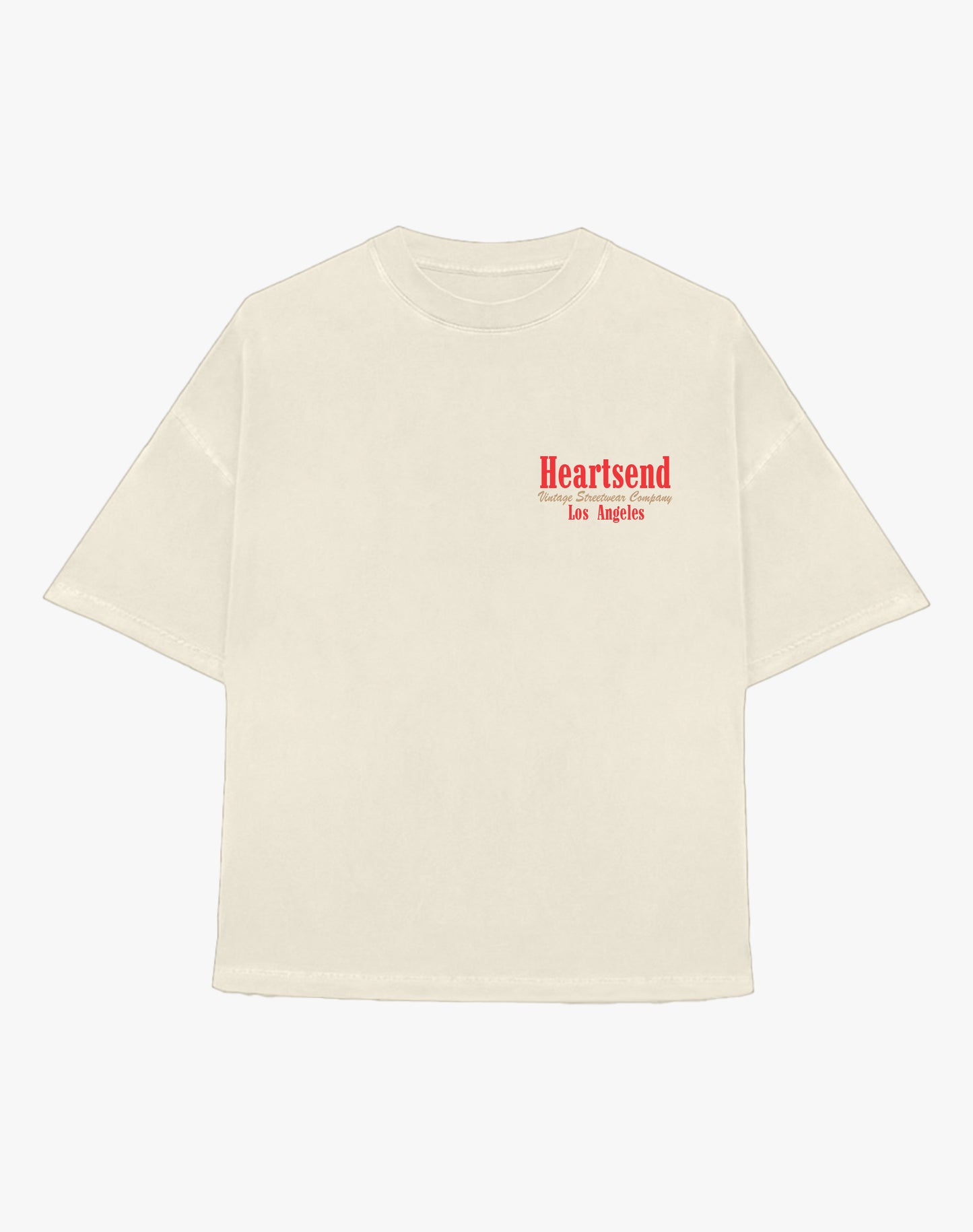 Heartsend Retro Tee - Cream