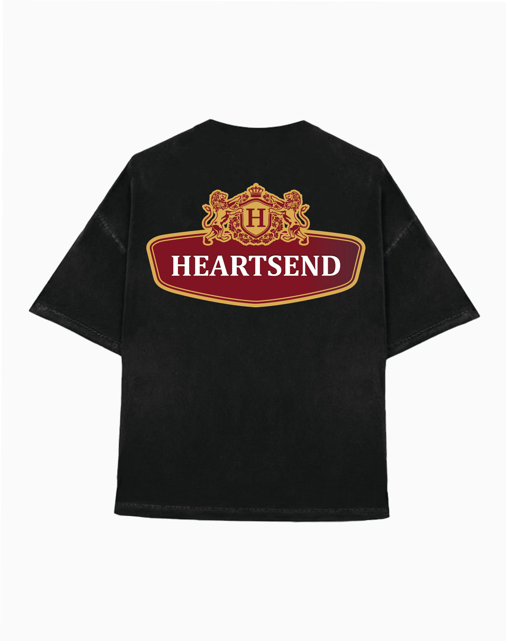 Heartsend Crest T-Shirt - Black