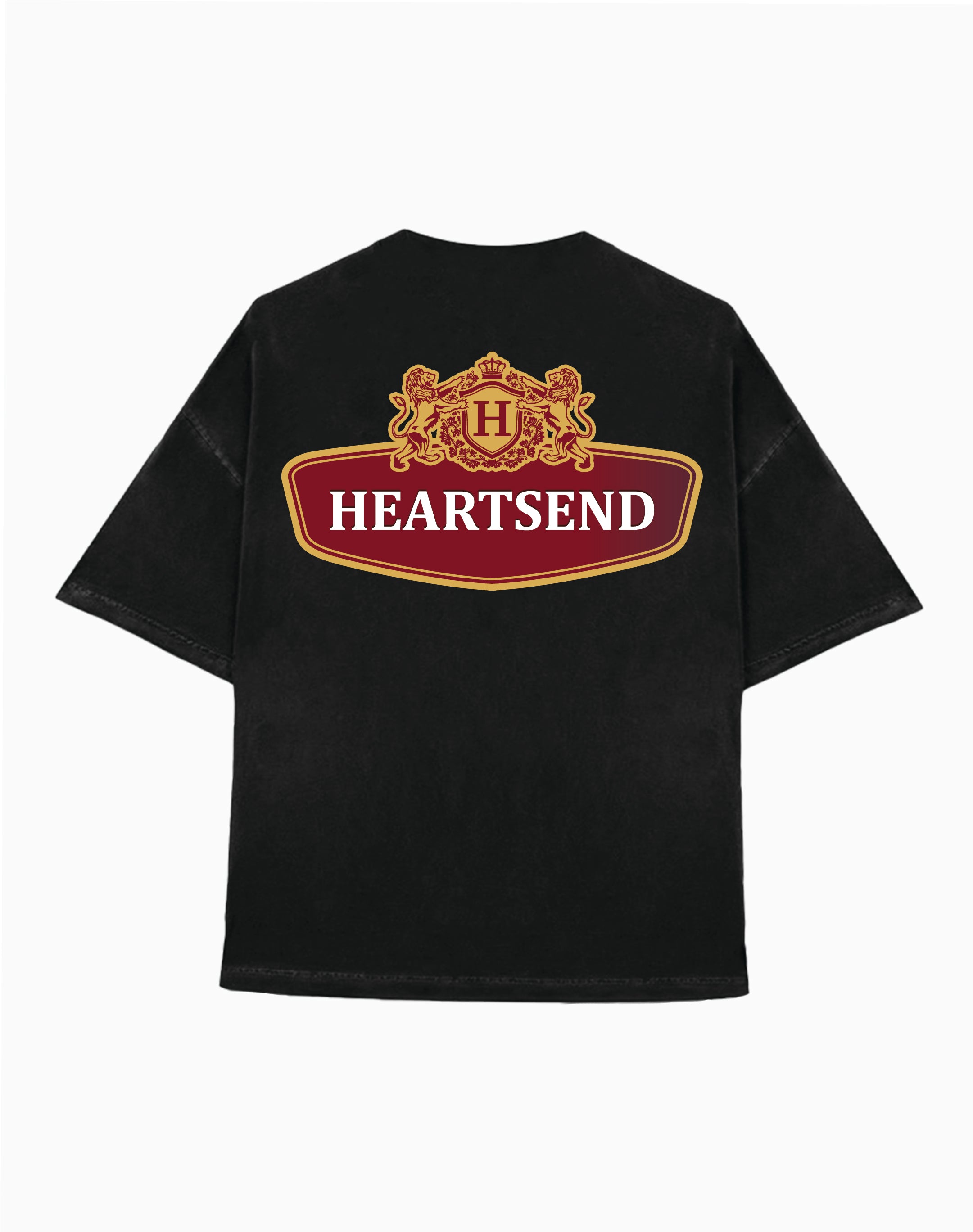 Heartsend Crest T-Shirt - Black