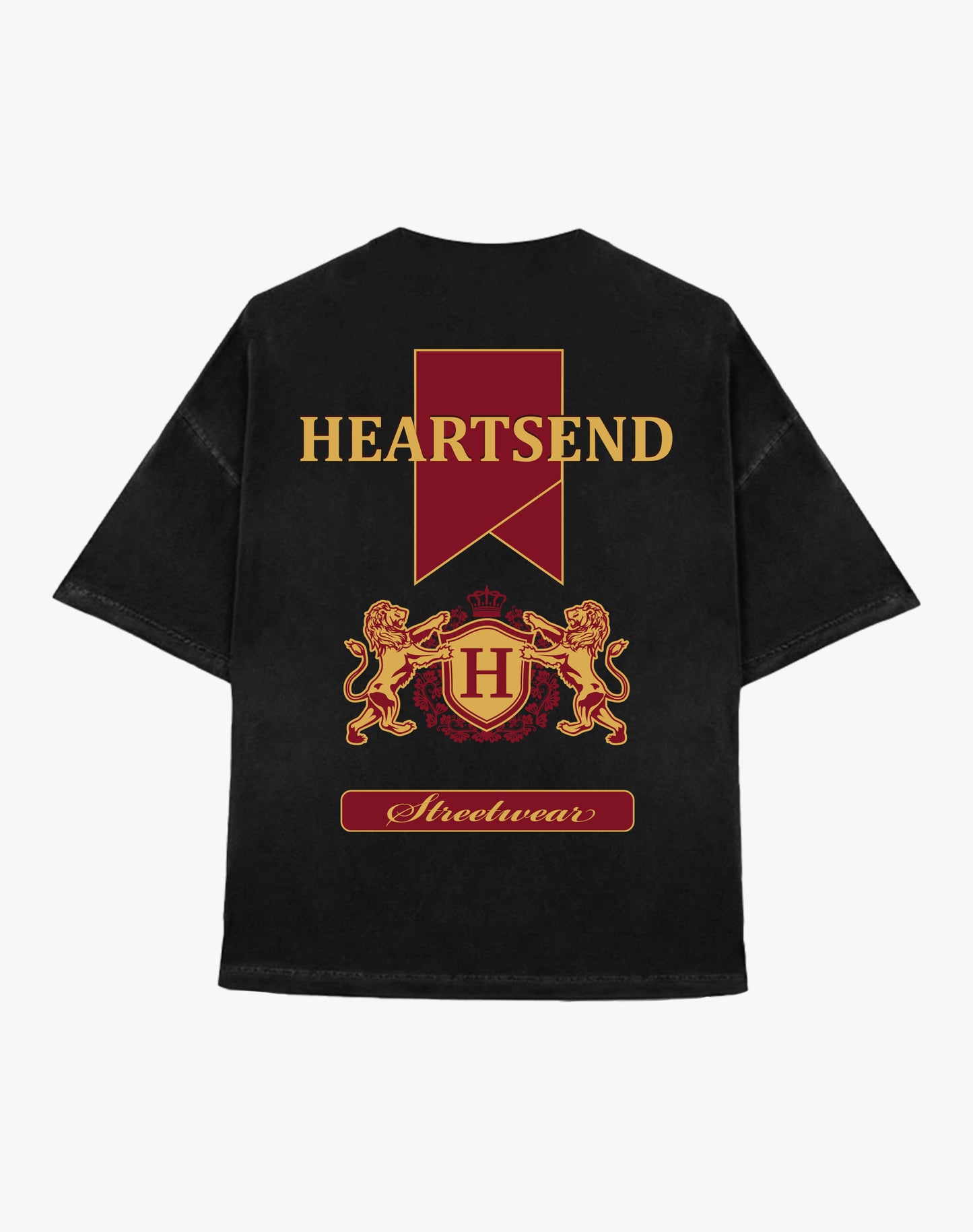 Heartsend Crown Tee - Red/Blk
