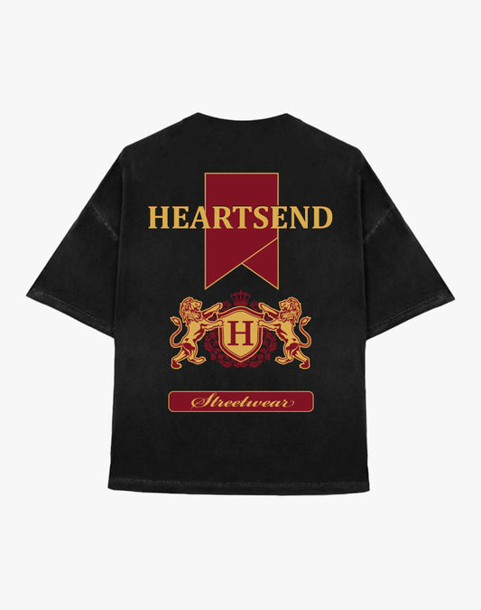 Heartsend Crown Tee - Red/Blk