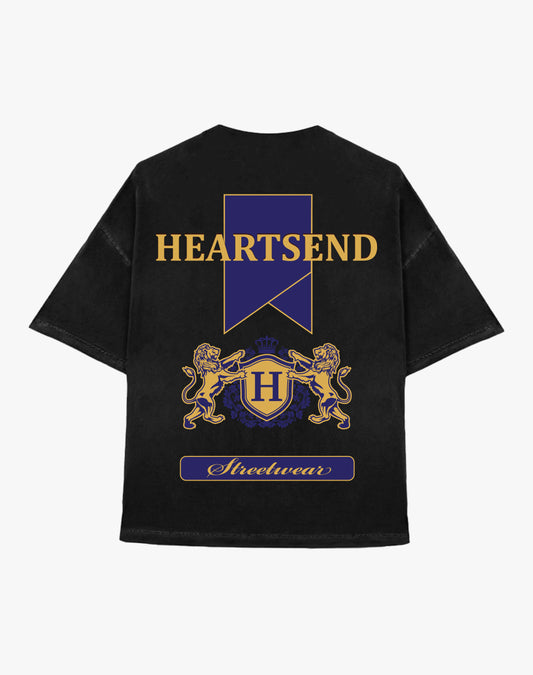 Heartsend Crown Tee - Blue/Blk
