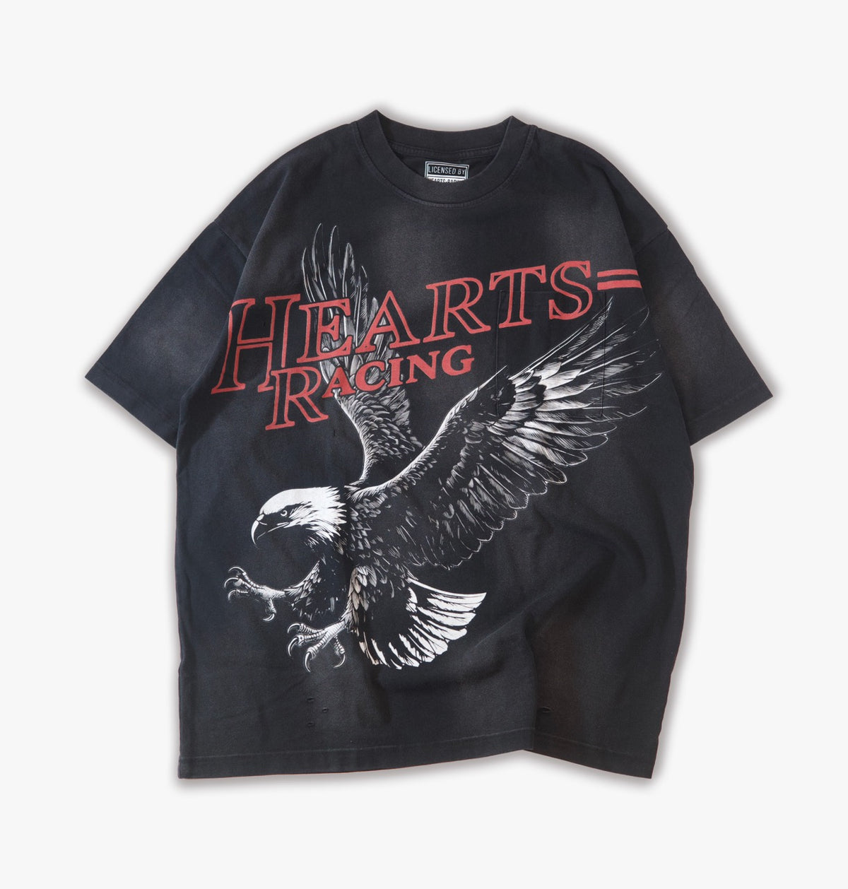 Hearts Racing Retro Eagle T-Shirt