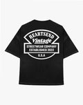 Hearts Racing Crest T-Shirt - Black